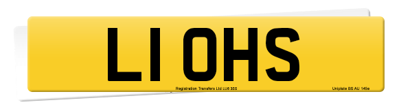 Registration number L1 OHS
